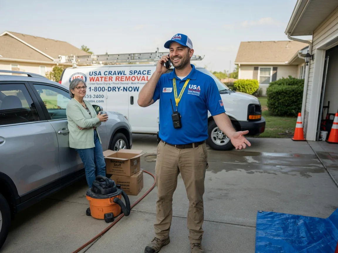 Crawl Space Water Removal Winburne, PA FAQs